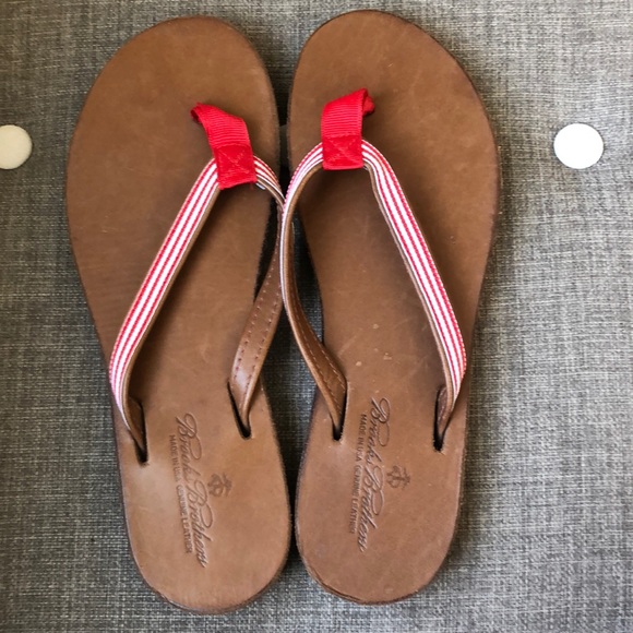 brooks brothers flip flops